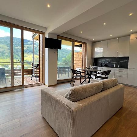 Magnifique Appartement Classe 4 Etoiles Avec Sauna Et Terrasse Dans Chalet 라브레세 외부 사진