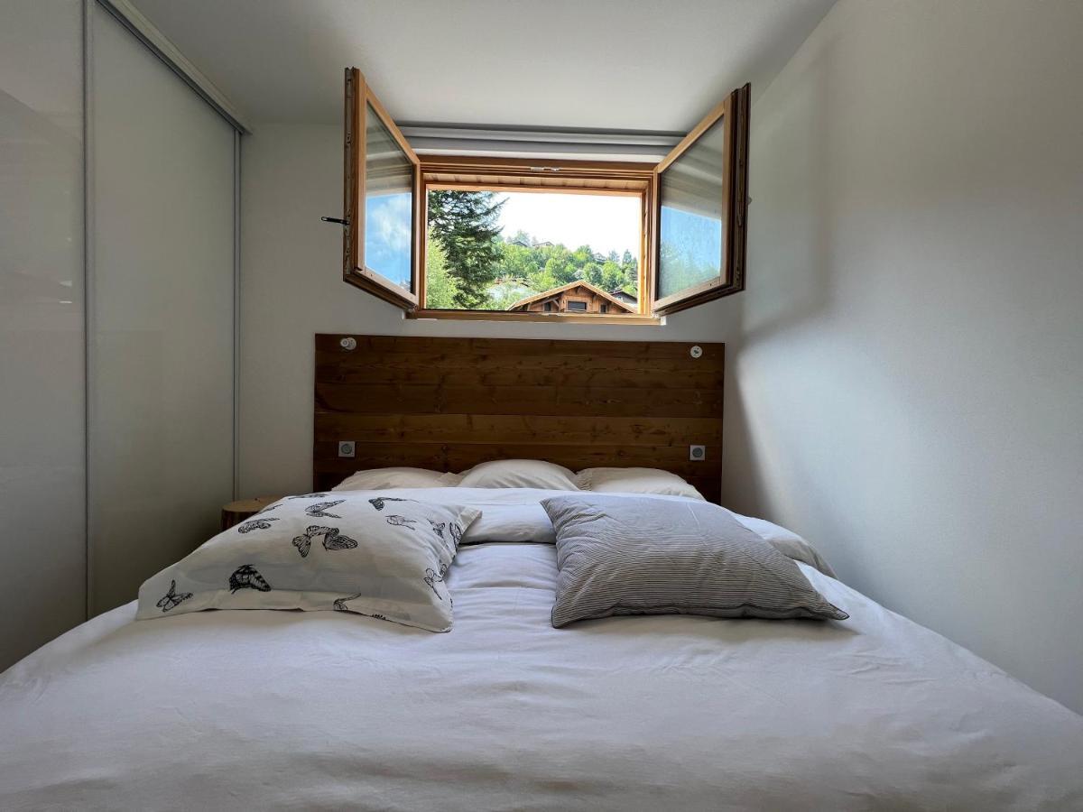 Magnifique Appartement Classe 4 Etoiles Avec Sauna Et Terrasse Dans Chalet 라브레세 외부 사진