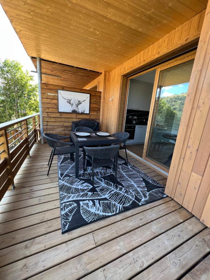 Magnifique Appartement Classe 4 Etoiles Avec Sauna Et Terrasse Dans Chalet 라브레세 외부 사진